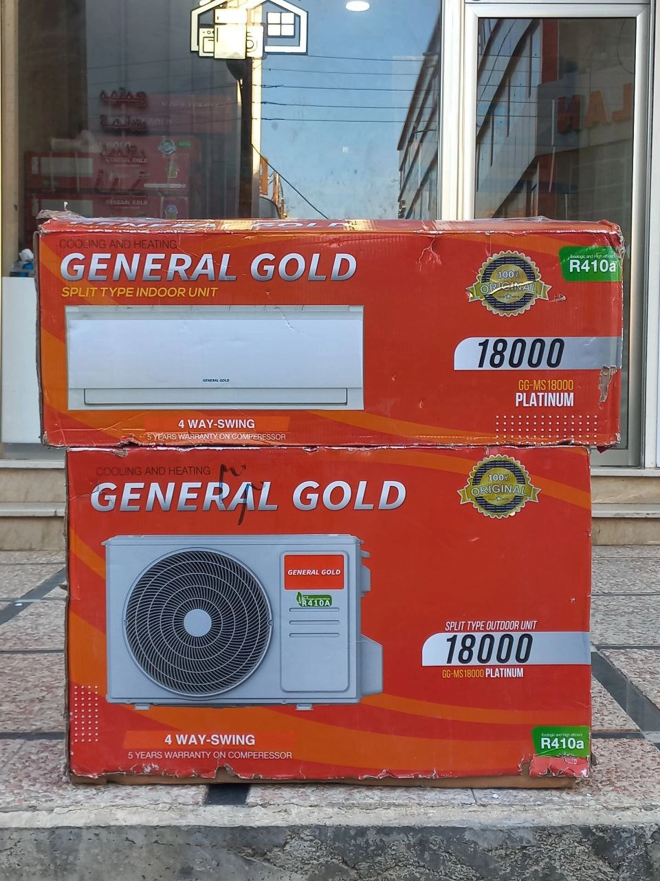کولر گازی جنرال گلد پلاتینیوم 18000 GG-MS18000