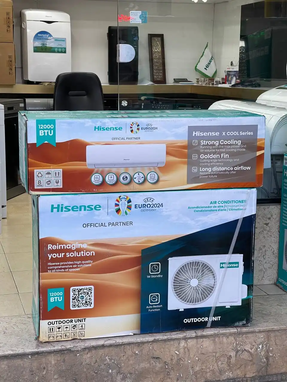کولر گازی هایسنس 12000 عادی T3 QAS-12HT