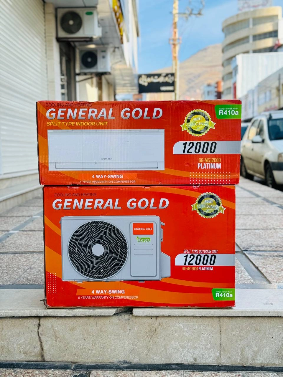 کولر گازی جنرال گلد پلاتینیوم 12000 GG-TS12000