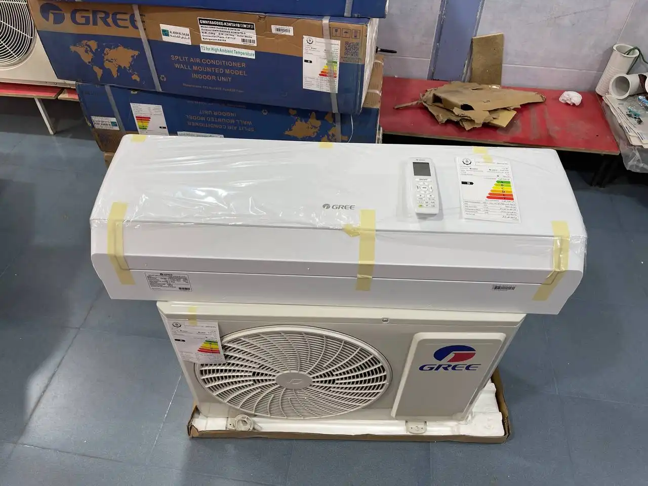 کولر گازی گری پلار 18000 GWH عادی GWH18ATDXE