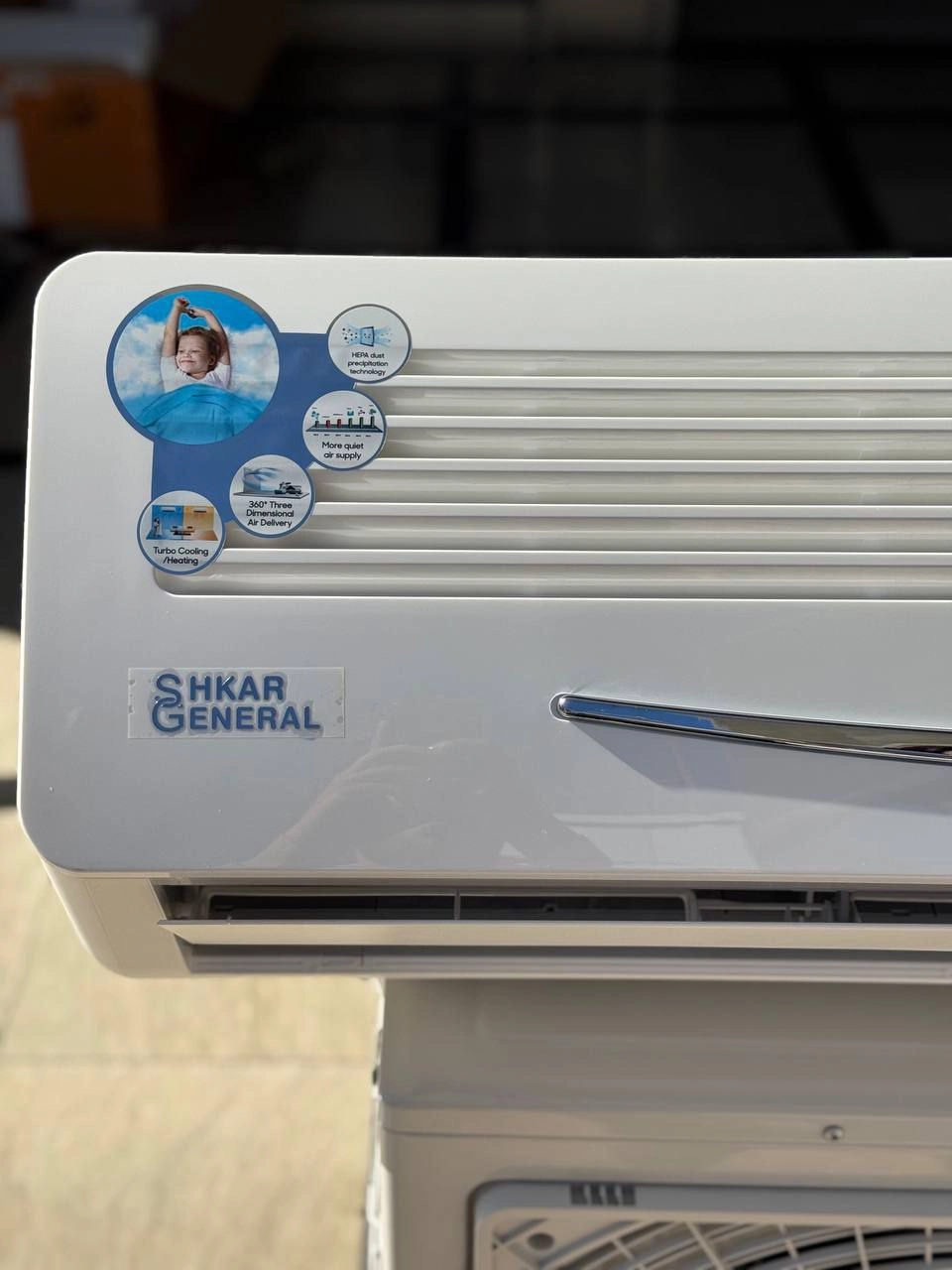 کولر گازی جنرال شکار 30000 طرح لبخند GNRR-30GRAA
