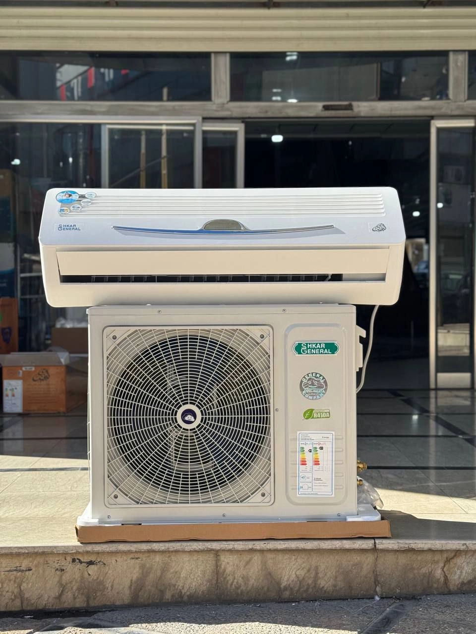 کولر گازی جنرال شکار 30000 طرح لبخند GNRR-30GRAA
