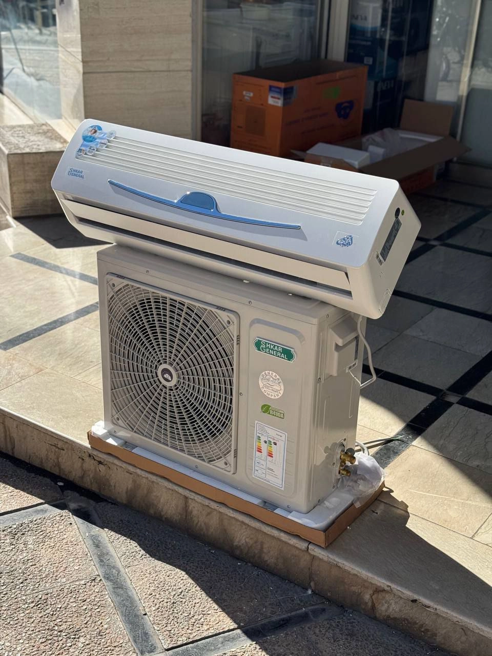 کولر گازی جنرال شکار 30000 طرح لبخند GNRR-30GRAA