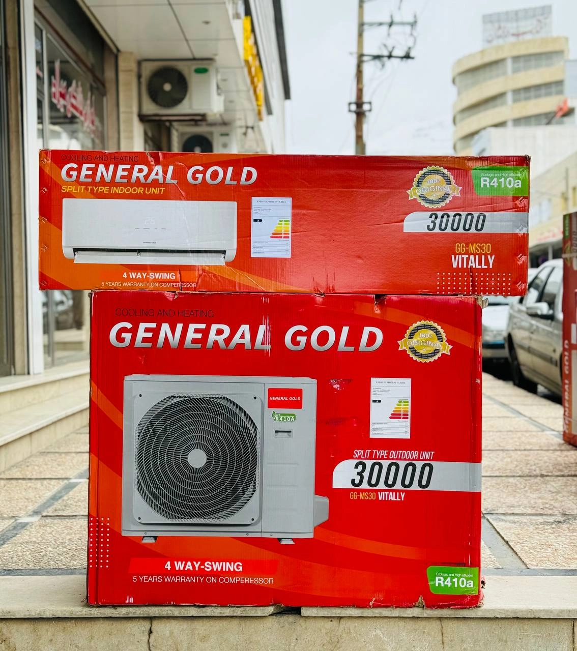 کولر گازی جنرال گلد ویتالی 30000 GG-MS30 VITALLY