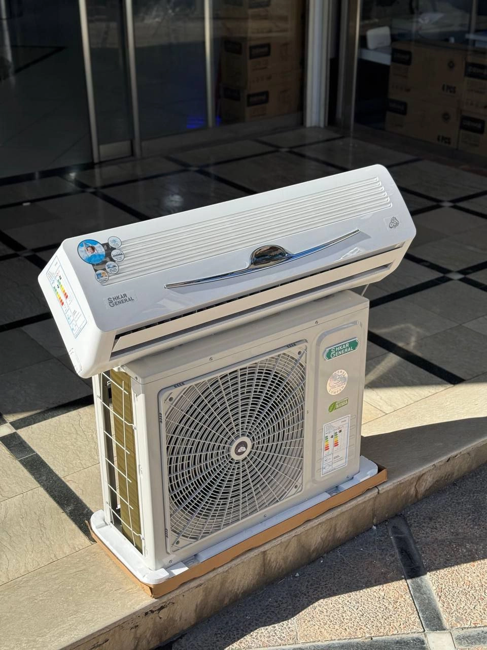 کولر گازی جنرال شکار 30000 طرح لبخند GNRR-30GRAA