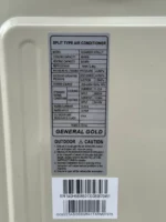 کولر گازی جنرال گلد ویتالی 30000 GG-MS30 VITALLY