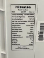 کولر گازی هایسنس 30000 عادی T3 QAS-30HT
