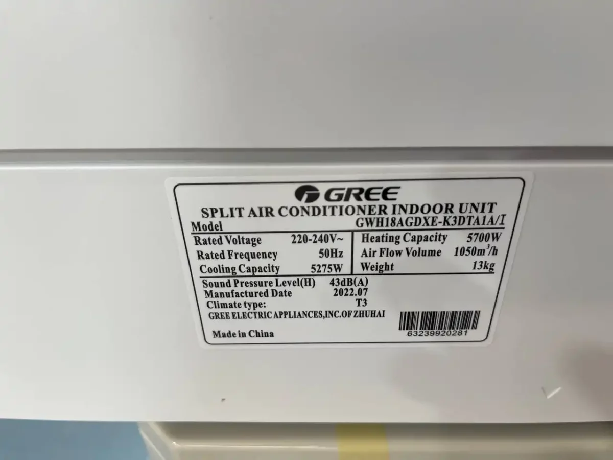 کولر گازی گری پلار اینورتر 18000 GWH اینورتر GWH18AGDXE-K3DTA1A