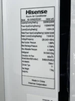 کولر گازی هایسنس 12000 عادی T1 AS-12HR4SYRCA01