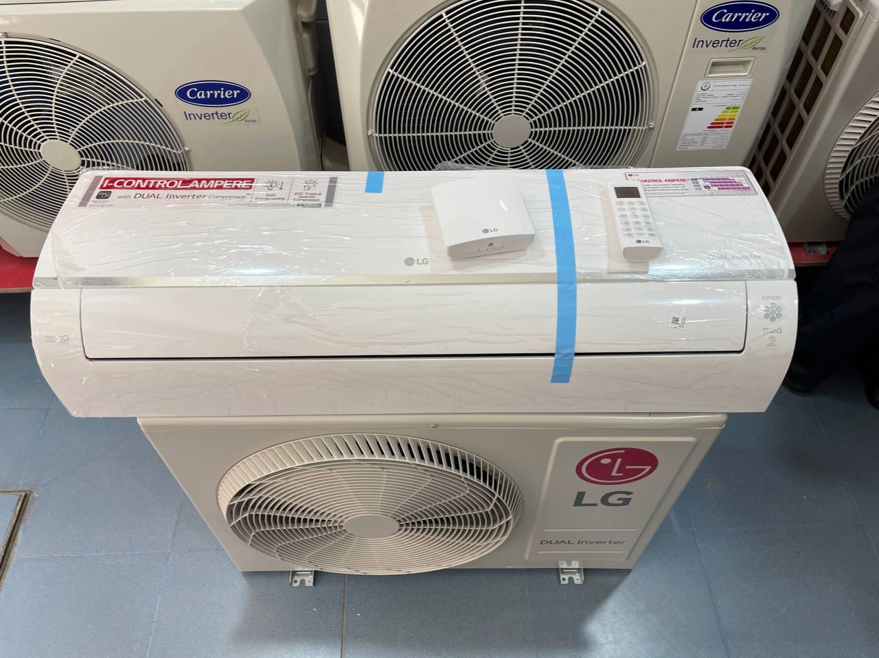 کولر گازی 26000 الجی دوال اینورتر AMP T4
