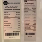 کولر گازی جنرال برلین 30000 اینورتر GB-TS30000