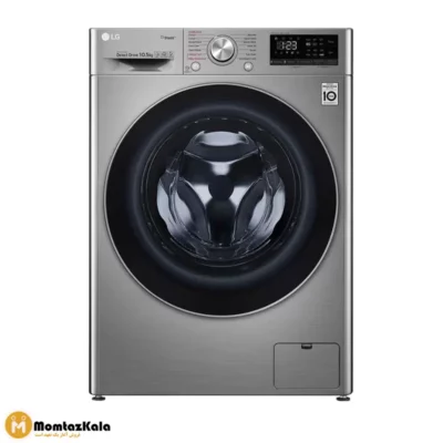 - لباسشویی ال جی V5 نقره ای ماشین لباسشویی ال جی F4V5RYP2T