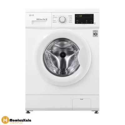 - لباسشویی ال جی 2J3 سفید ماشین لباسشویی ال جی FH2J3QDNP0