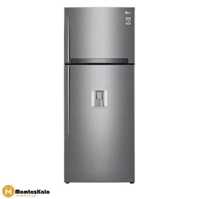 - یخچال بالا پایین ال جی 682 نقره ای یخچال ال جی GL-F682HLHN
