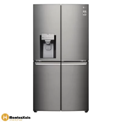 - یخچال ساید بای ساید ال جی J34 نقره ای یخچال ال جی GR-J34FMUBL