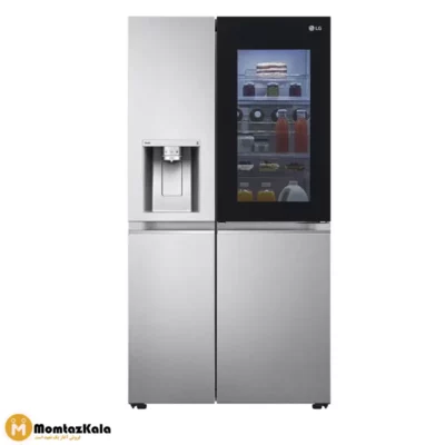 - یخچال ساید بای ساید ال جی X267 نقره ای یخچال ال جی GR-X267CSHS