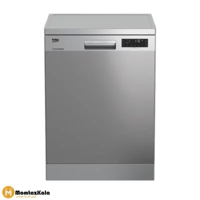 - ظرفشویی بکو 28424 نقره ای 14 نفره ماشین ظرفشویی بکو DFN28424X