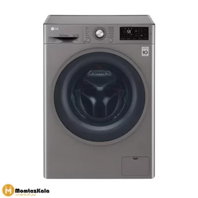 - لباسشویی ال جی J6 نقره ای ماشین لباسشویی ال جی F4J6TNP8S