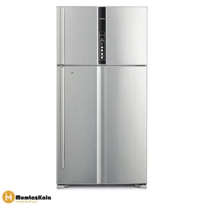 - یخچال بالا پایین هیتاچی RV820 نقره ای یخچال هیتاچی RV820-S