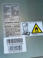 داکت اسپلیت جنرال گلد 24000 اینورتر GG-MD 24000