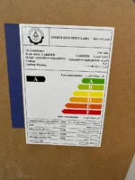 کولر گازی کریر 30000 اینورتر کنترول آمپر 42QHA030VSP 38QHA030VSP