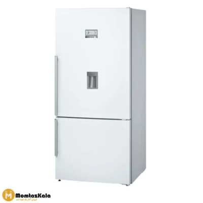 - یخچال بالا پایین بوش KGD86AW304 سفید - یخچال بالا پایین بوش KGD86AW304 سفید