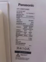 کولر گازی 24000 پاناسونیک CU-YA24RKE-7